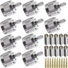 ABONIX N Male Crimp Connector for HLF-300 & LMR-300 RF Coax Cable- Pack- 10