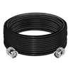 RG58 BNC Male to BNC Male Jumper Cable Low Loss 50 ohm 32.8FT(10M) - Pack -1