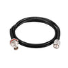 ABONIX RG58 TNC Male to TNC Female Bulkhead RF Cable 2M (6.6FT), 50 Ohm