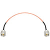 ABONIX RG316 UHF Male to UHF Male Coaxial Cable 1FT, Pack-1