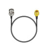 SMA Male to BNC Male RF Coaxial Cable RG174 30CM/12Inch -Pack -1