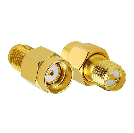 Rp Sma Male To Rp Sma Female Coax Adapter Pack Of 2