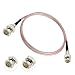 ABONIX RG178 Mini BNC Male to BNC Male Cable 2FT (60cm), Pack- 1