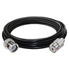BNC Male to UHF Female Jumper Cable Low Loss RG58 Extension Cable 16.4ft(5M)