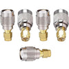 SMA Male to TNC Male Coax Adapter - Pack -5