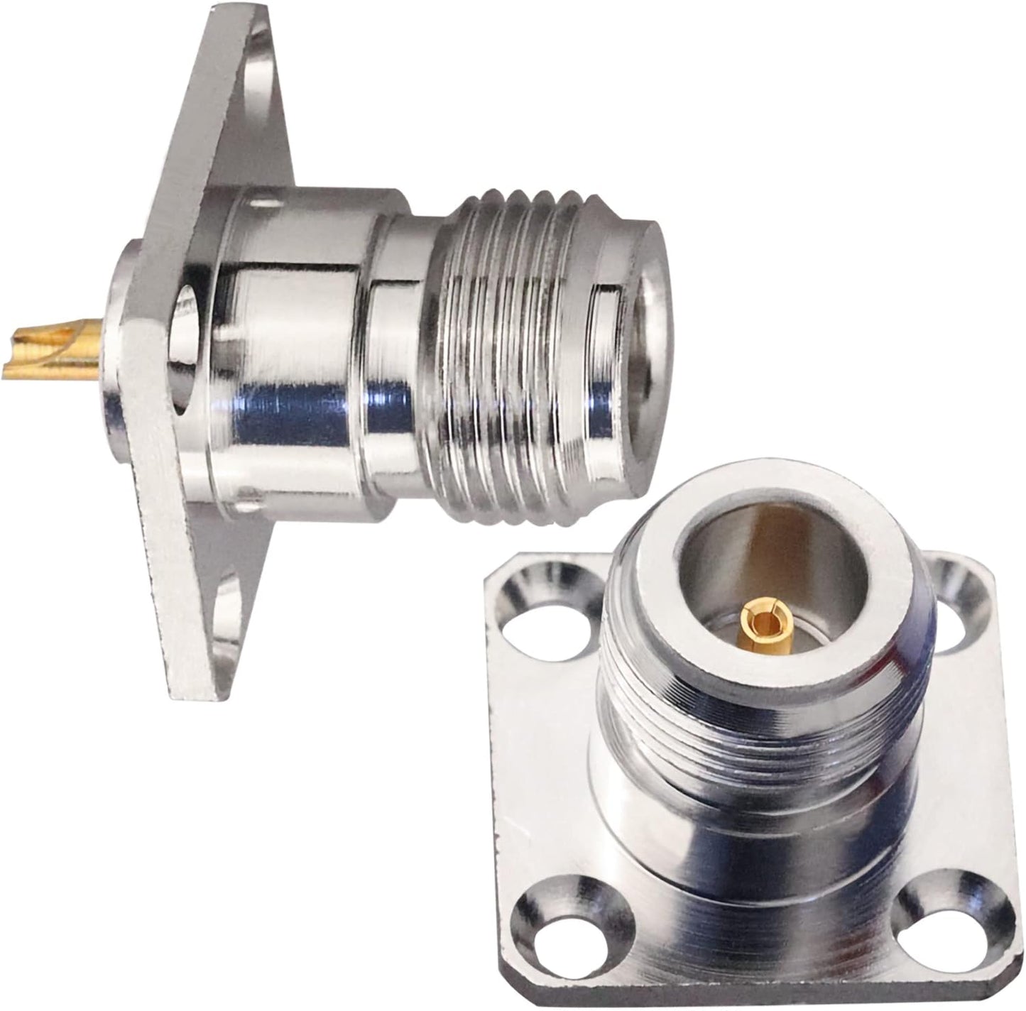 N Female 4 Hole Adapter N Female 4 Hole Adapter (Pack of 2)