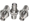 Bnc Female To Female Bulkhead Coax Adapter Pack Of 3