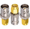 BNC Female to SMA Male Coax Adapter - Pack - 3
