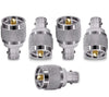 BNC Female to UHF Male RF Coax Adapter - Pack - 5