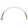 ABONIX RG316 SMA Male to BNC Male RF Coaxial Cable 1FT (30cm), Pack- 1