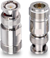 N Female To Bnc Male Connector Adapter Pack Of 2