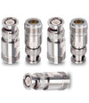 N Female to BNC Male Coax Adapter - Pack - 5