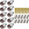 ABONIX N Male Crimp Connector for HLF-400 and LMR-400, Pack- 10