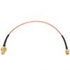 Abonix RP-SMA Male to SMA Female RG316, 50 Ohm, RF Coaxial Cable, 1FT (30cm)