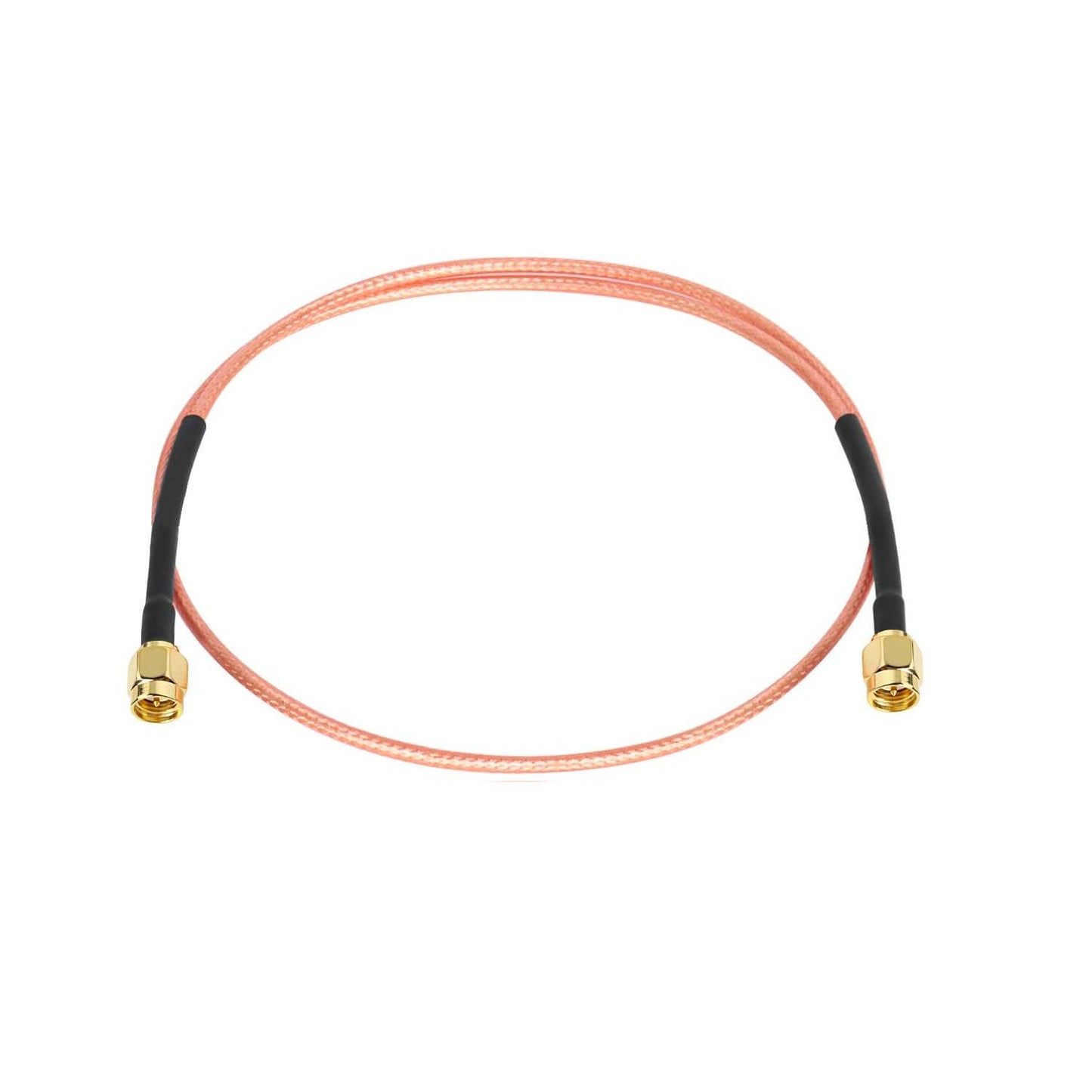 ABONIX RG316 SMA Male to SMA Male Antenna Cable 2FT, Pack-1