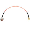 ABONIX SMA Male to N Male RG316 Cable 1FT, 50 Ohm RF Antenna Extension Cable Pack- 1