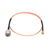 ABONIX SMA Male to N Male RG316 Cable 2FT, 50 Ohm RF Antenna Extension Cable Pack- 1