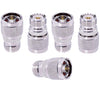 N-Type Male to UHF Female RF Coax Adapter - Pack - 5