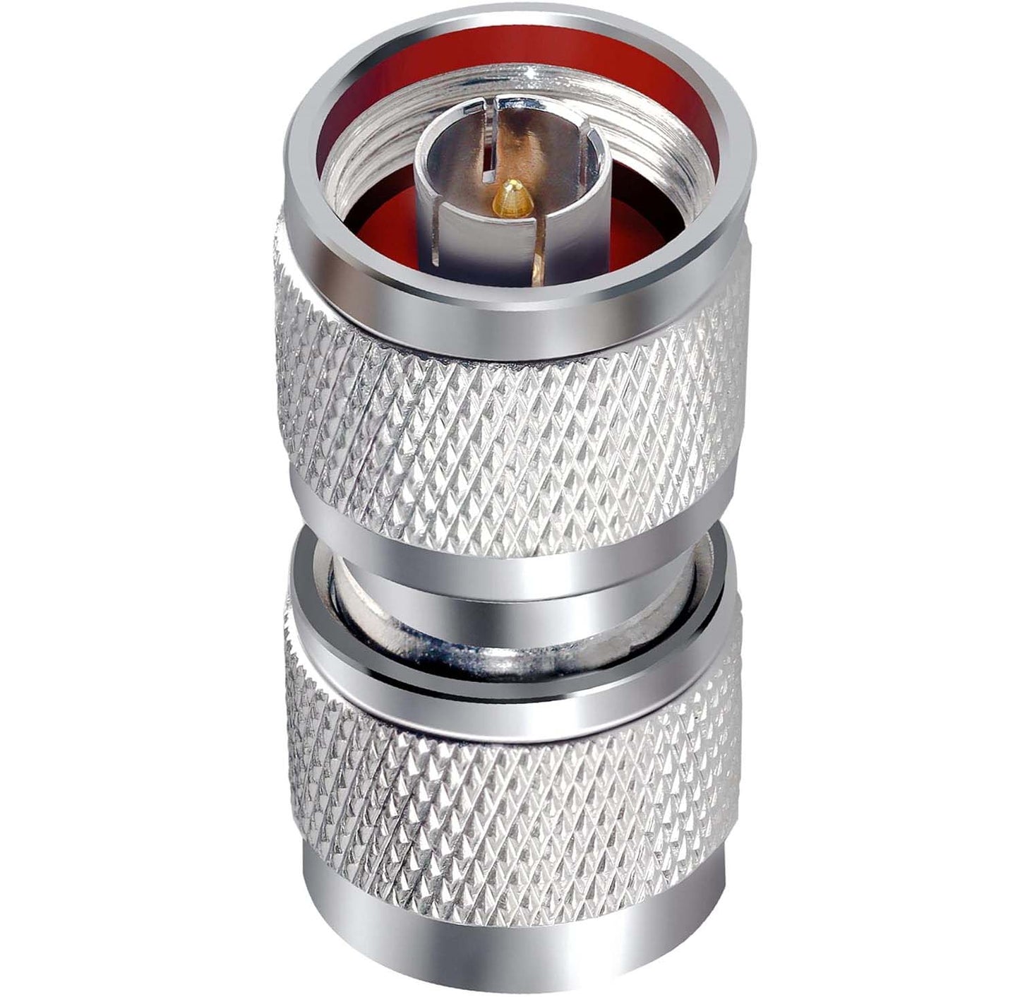 N Male to N Male RF Coax Adapter - Pack - 1