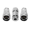 ABONIX N Male Connector Clamp for HLF300/LMR300 RF Connector, Pack-3
