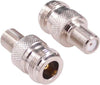ABONIX F Female to N Female RF Coaxial Adapter for TV, Satellite, WiFi & LTE-V Pack- 2