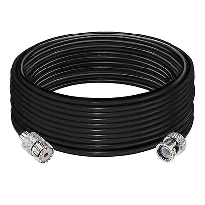 RG58 BNC Male to UHF Female Extension Cable 32.8ft(10M)