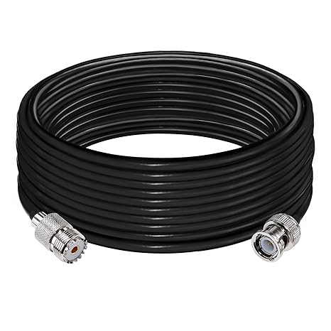 RG58 BNC Male to UHF Female Extension Cable 32.8ft(10M)