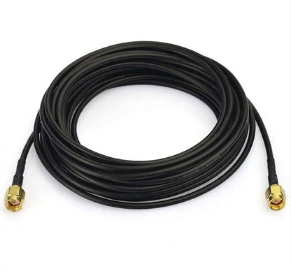 ABONIX SMA Male to SMA Male Cable 10M (33FT), RG174 50 Ohm