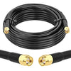 RG58 SMA Male to SMA Male 32.8ft(10M) Coaxial Jumper Cable (Pack of 1)