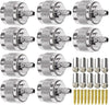 N Type Male Crimp Plug RG58/RG142 -Pack -10
