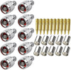 N Male Crimp Connector for Cable HLF-400 and LMR-400 - pack-10
