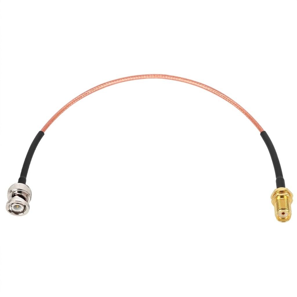 ABONIX BNC Male to SMA Female Cable 1FT RG316 50 Ohm