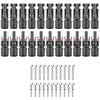 Solar MC4 Connector Kit – Waterproof Male & Female PV Cable Connectors - Pack - 11 Pairs