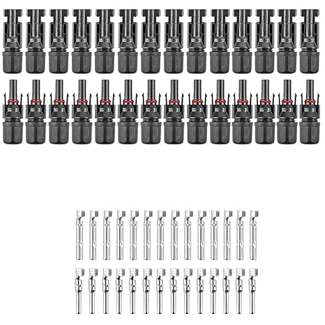 Solar MC4 Connector Kit – Waterproof Male & Female PV Cable Connectors - Pack - 14 Pairs