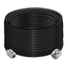 RG58 Coaxial Jumper Cable – 15M (49.2FT) N Male to N Female Low-Loss RF Extension Cable -Pack -1