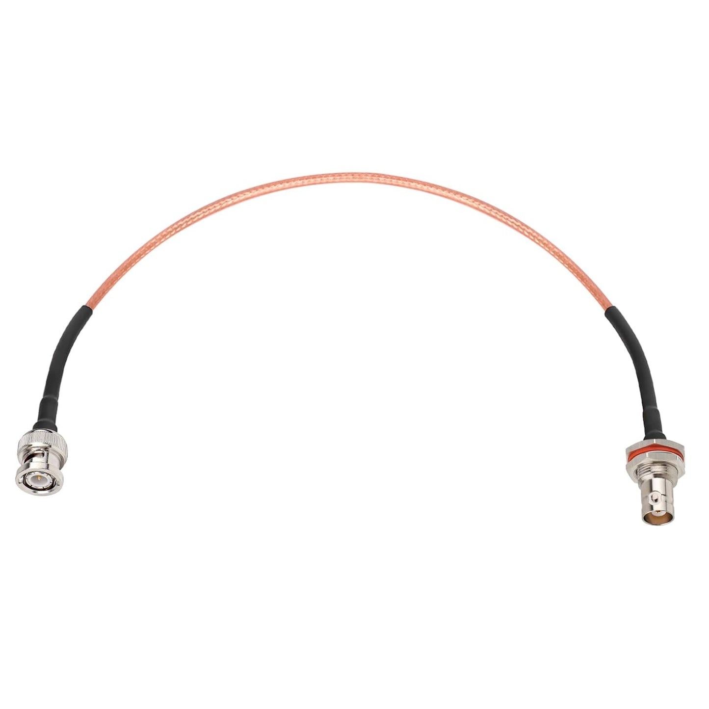 ABONIX RG316 BNC Male to SMB Female RF Coaxial Cable Assembly 1FT 50 Ohm Low Loss Cable for Antennas, GPS Modules & RF Equipment