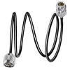 RG58 Coaxial Jumper Cable (1m/3.3ft) – N Male to N Female, Low Loss RF Extension -Pack -1