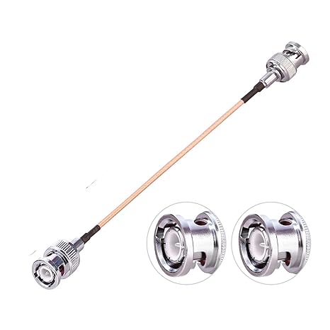 RG316 BNC Male to BNC Male 6inch(15cm) Coaxial Cable -Pack -1