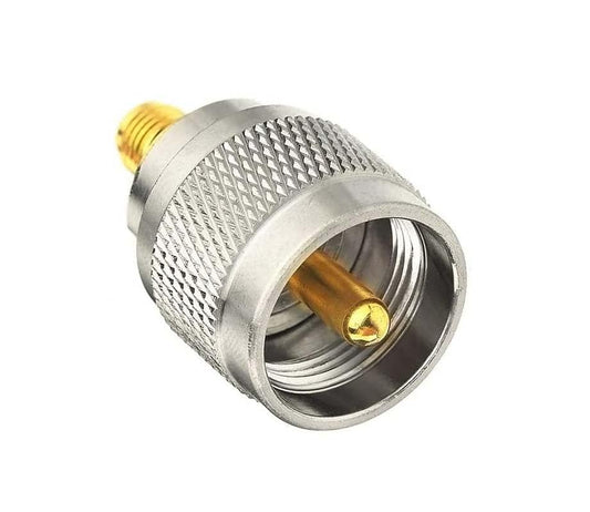 UHF Male to SMA Female Coax Adapter - Pack - 1