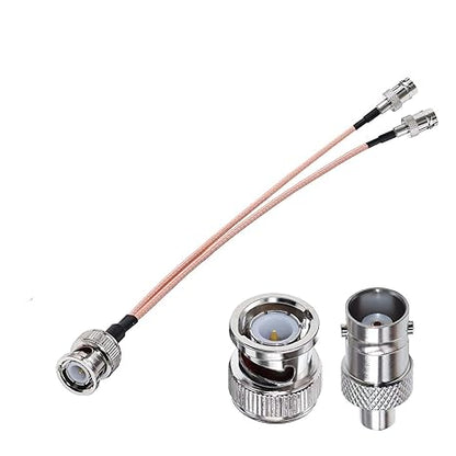 RG316 BNC Male to Dual BNC Female 6inch(15cm) Coaxial Cable -Pack -1