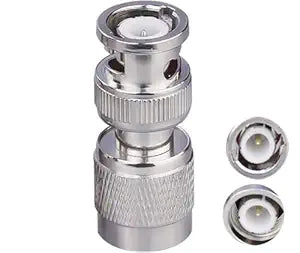 TNC Male to BNC Male RF Connector Adapter (Pack of 1)