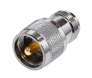 N-Type Female to UHF Male RF Coaxial Adapter (Pack of 1)
