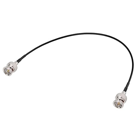 BNC Male to BNC Male Low Loss RG174 RF Coaxial Antenna Extension Cable 20 Inch (1.5FT) -Pack -1