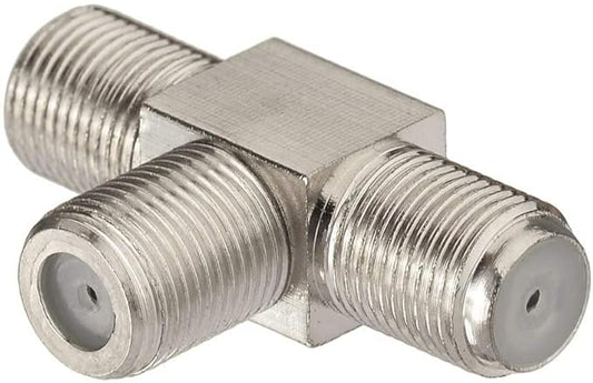 N Type Female to 3 Female RF Power Divider for Two Way Radio Antenna (Black)