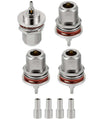 ABONIX N Female Bulkhead Crimp Connector for RG316/RG174 Pack- 4