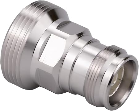 7/16 Din Female to Mini Din 4.3-10 Female Adapter (Pack of 1)