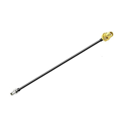 SMA Female to TS9 Male Straight Low Loss RG174 RF Coaxial Cable 15cm (6 Inch) -Pack -1