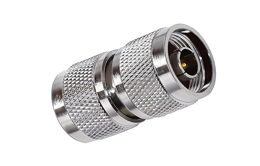 N-Type Male to UHF Male Coaxial Adapter (Pack of 1)