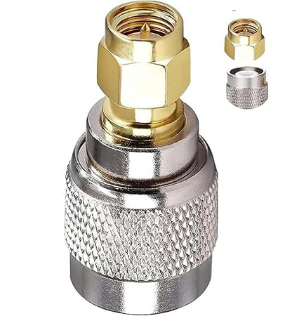 SMA Male to TNC Male Coax Adapter - Pack -1