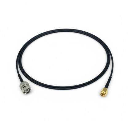 ABONIX RG174 SMA Male to BNC Male RF Coaxial Jumper Cable 6.6ft (2M)